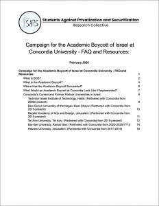 SAPS-Boycott Israel